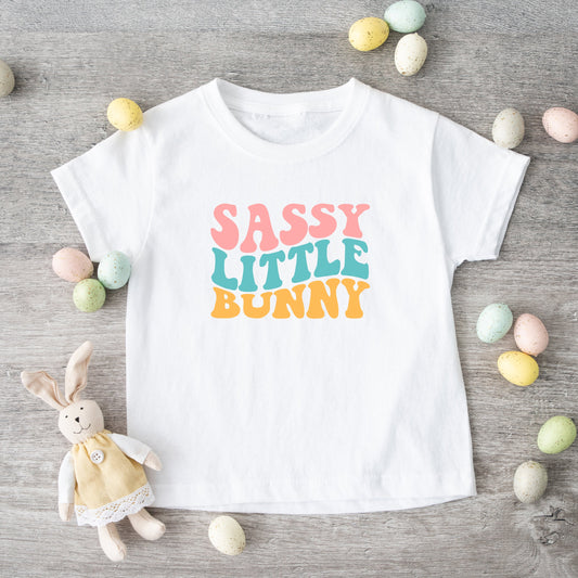 Sassy Little Bunny | Toddler Short Sleeve Crew Neck