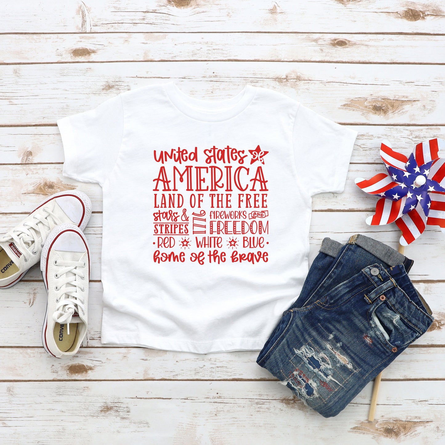 4th of July Subway | Youth Short Sleeve Crew Neck