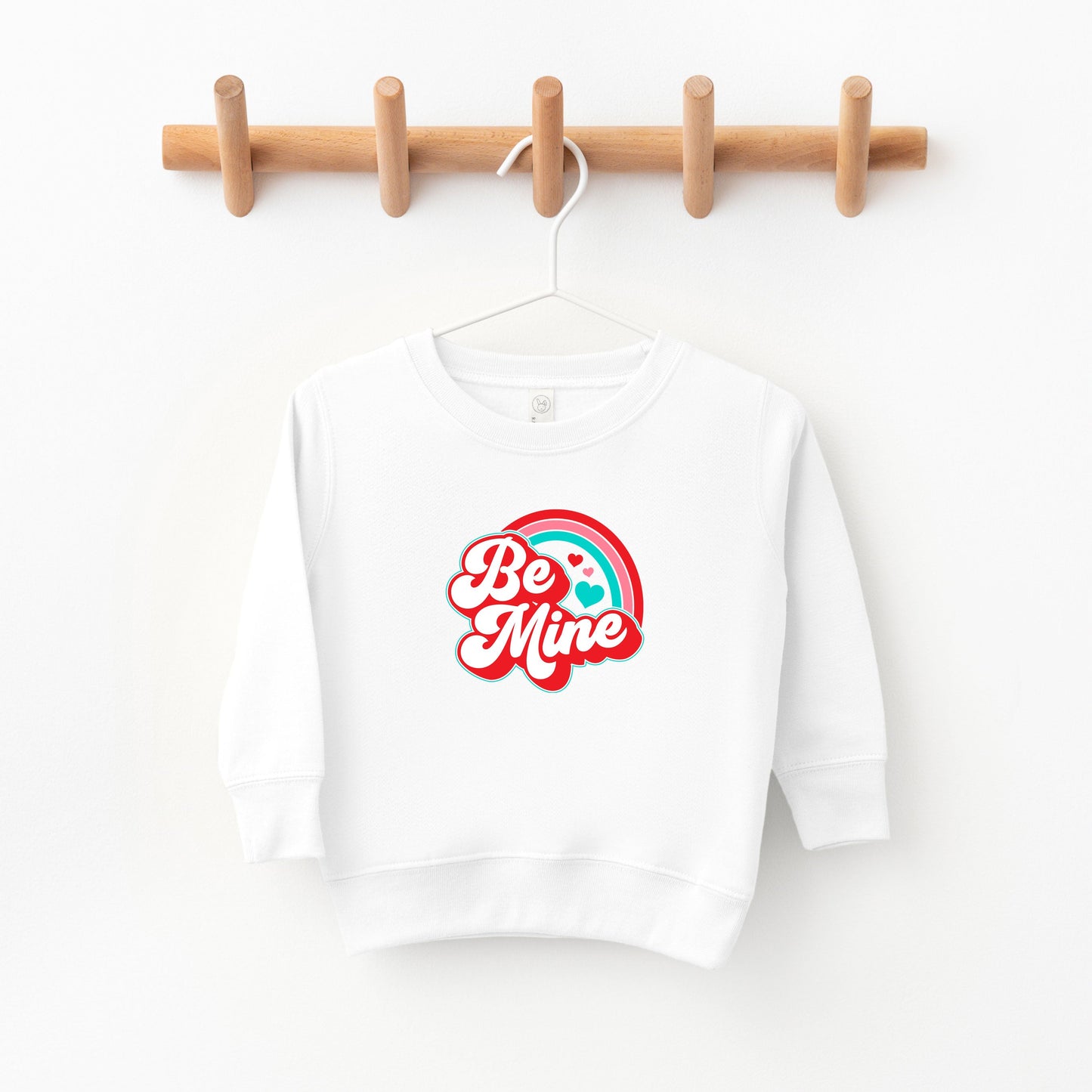 Be Mine Rainbow | Toddler Sweatshirt
