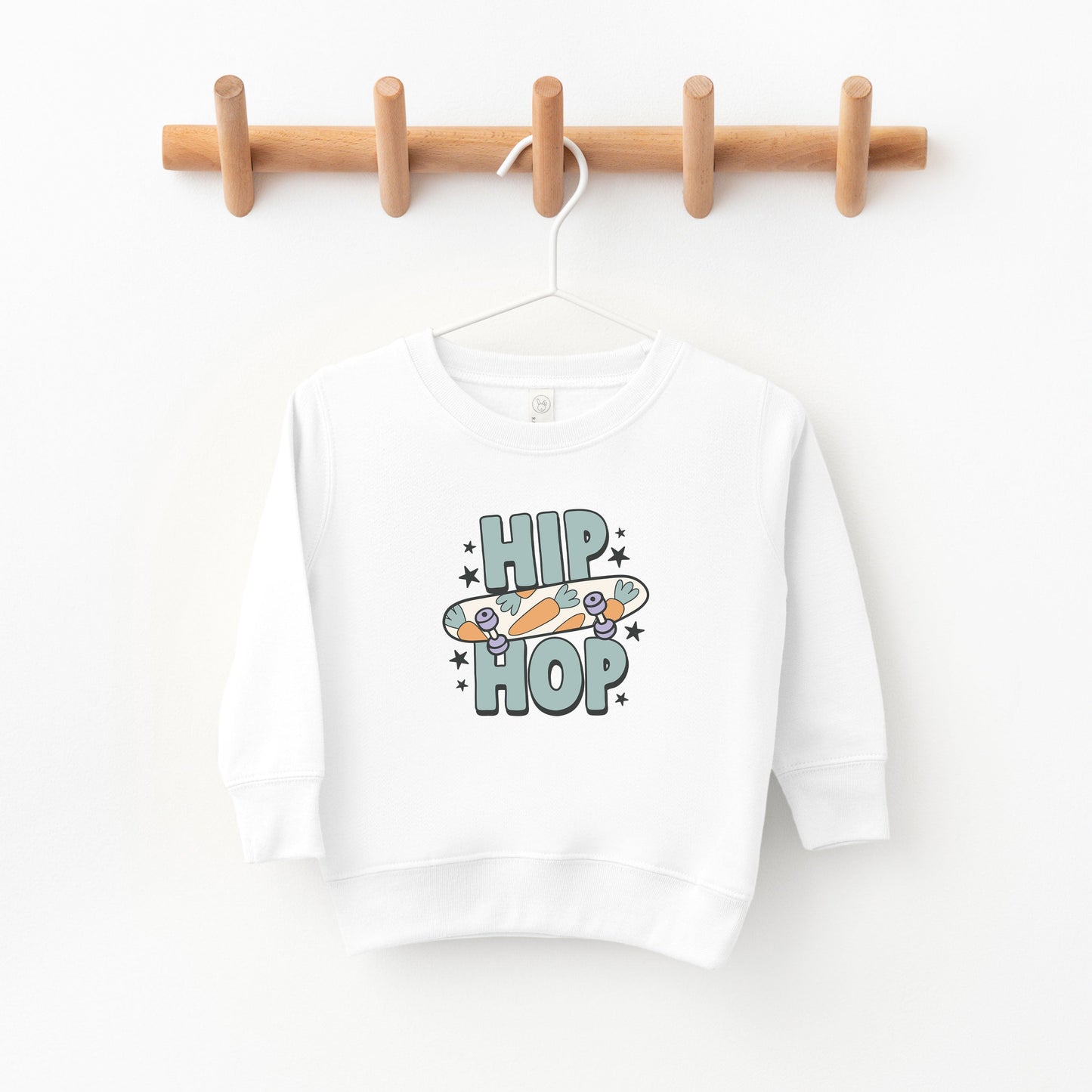 Hip Hop Skateboard | Toddler Sweatshirt