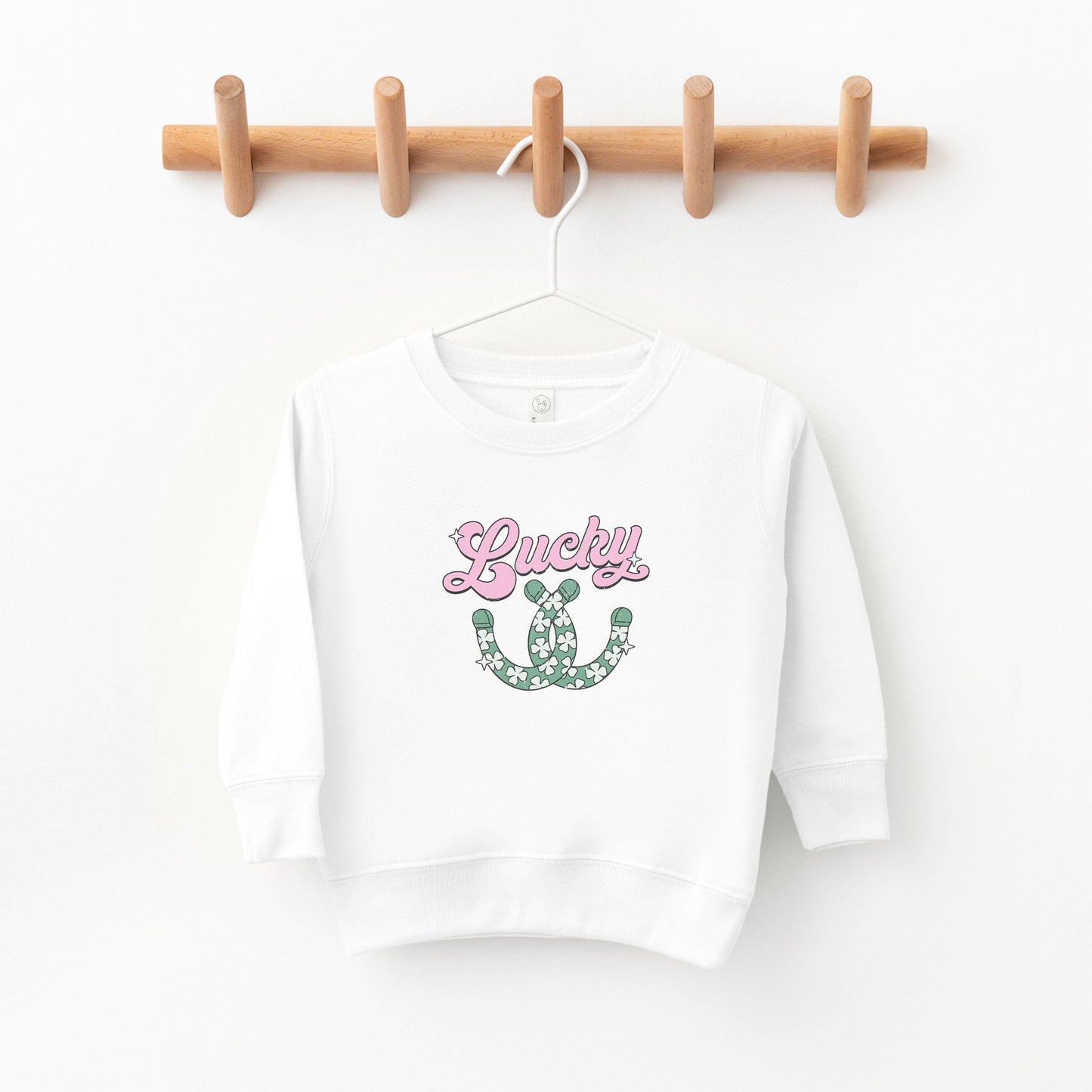 Lucky Horseshoes | Toddler Sweatshirt