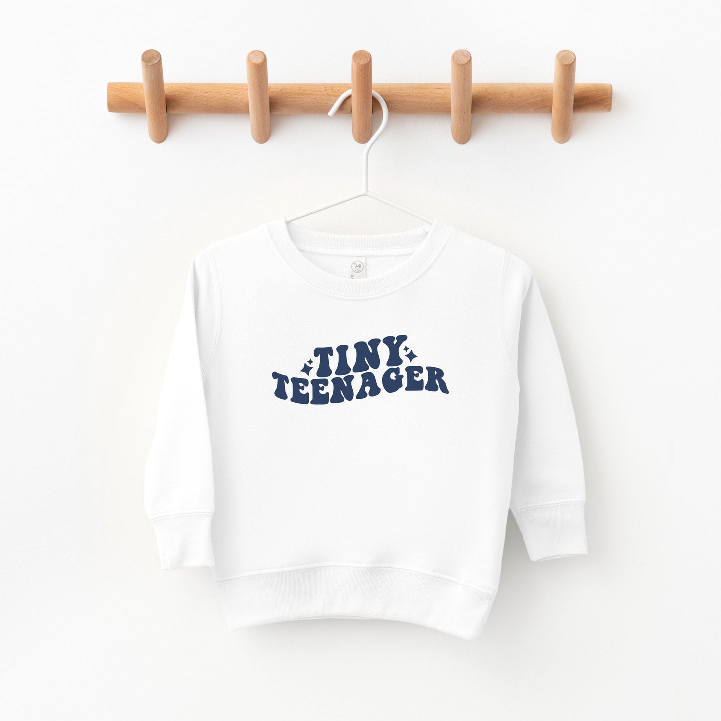 Tiny Teenager Wavy | Toddler Sweatshirt