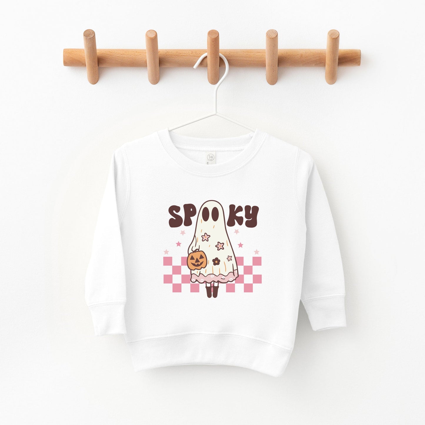 Spooky Girl Ghost | Toddler Graphic Sweatshirt