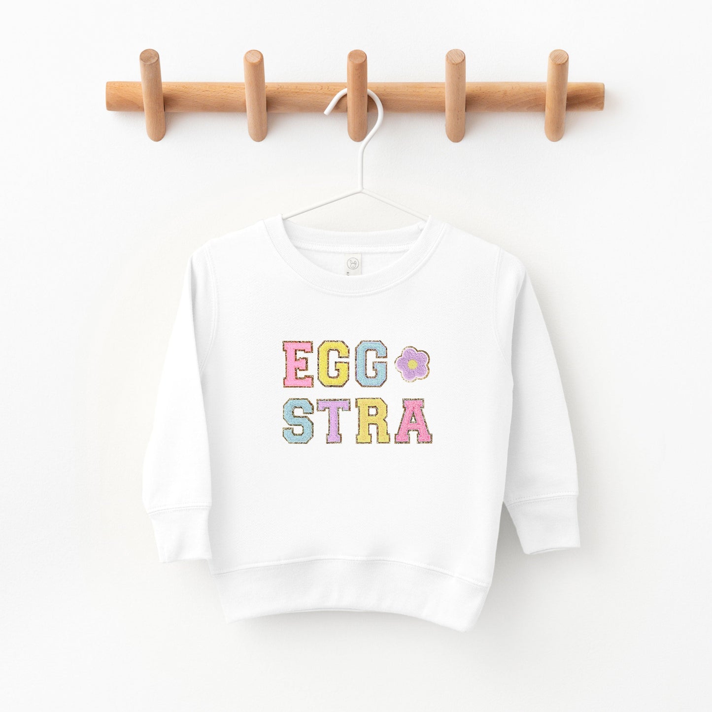 Eggstra Flower | Toddler Sweatshirt