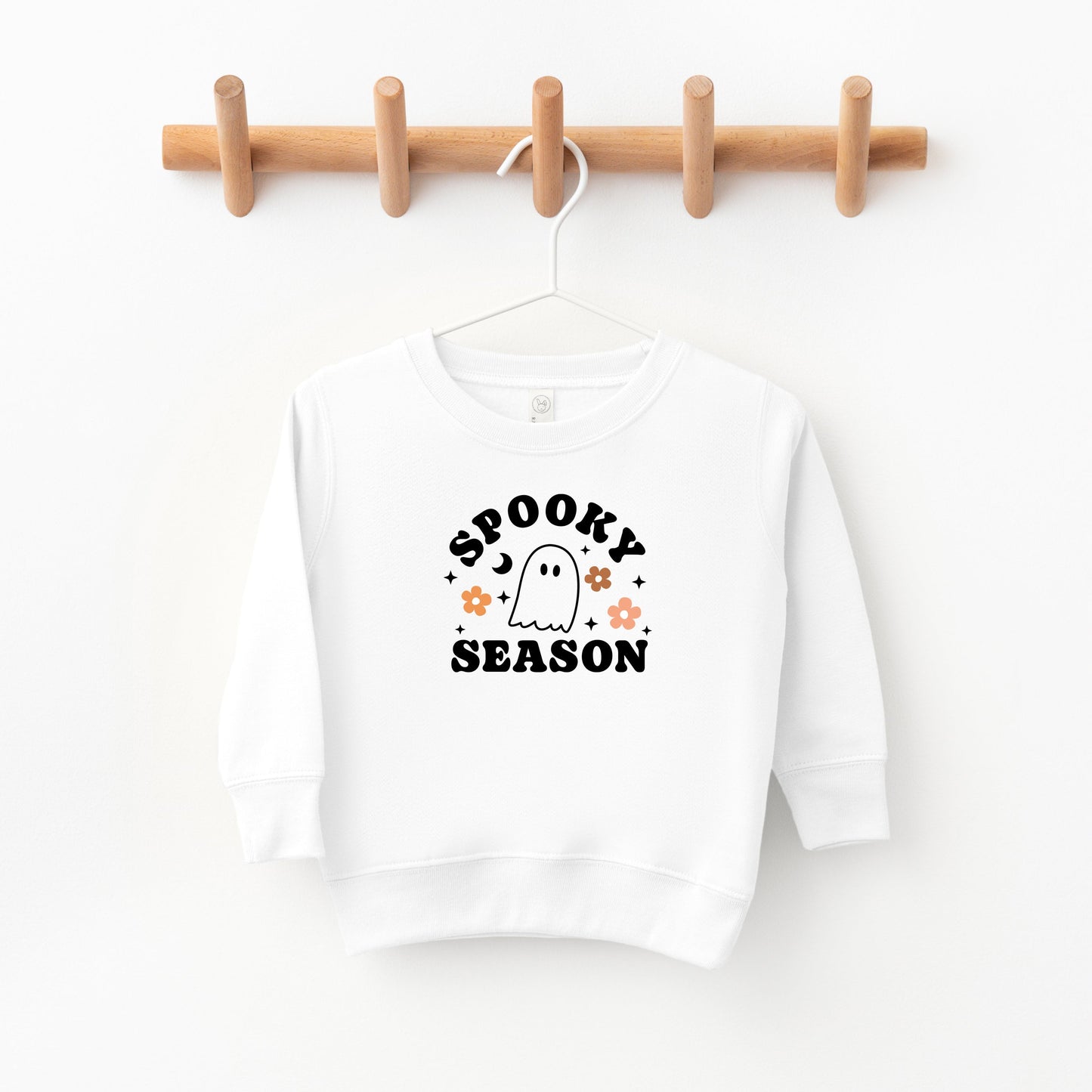 Spooky Season Flowers | Toddler Sweatshirt