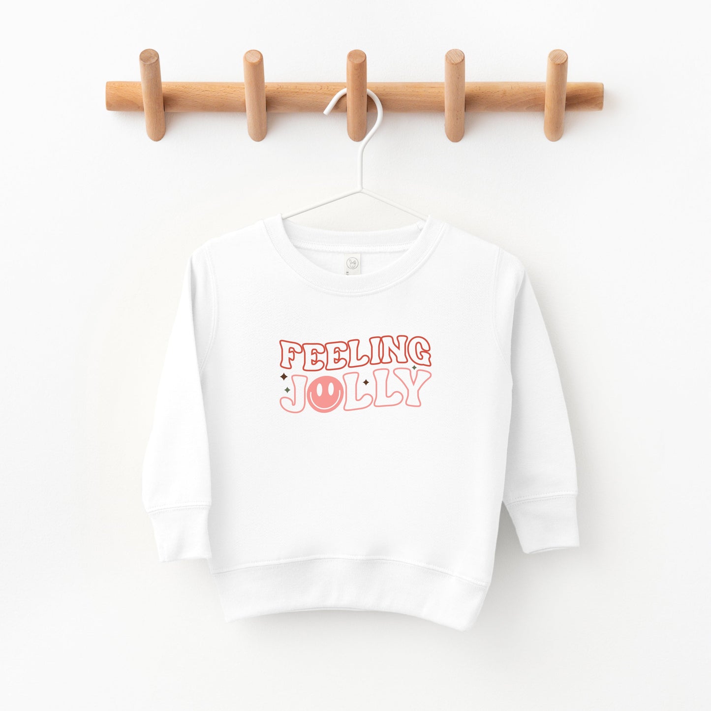 Feeling Jolly Smiley Face | Toddler Sweatshirt