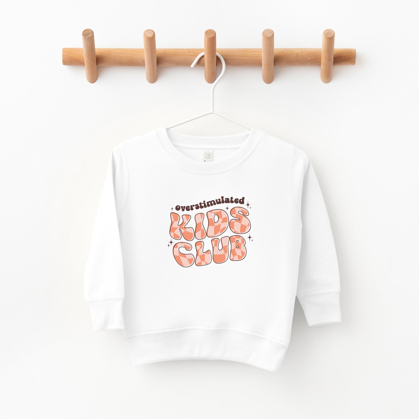 Overstimulated Kids Club | Toddler Sweatshirt