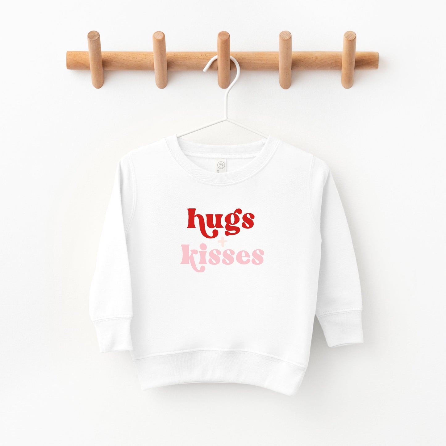 Hugs And Kisses | Toddler Sweatshirt