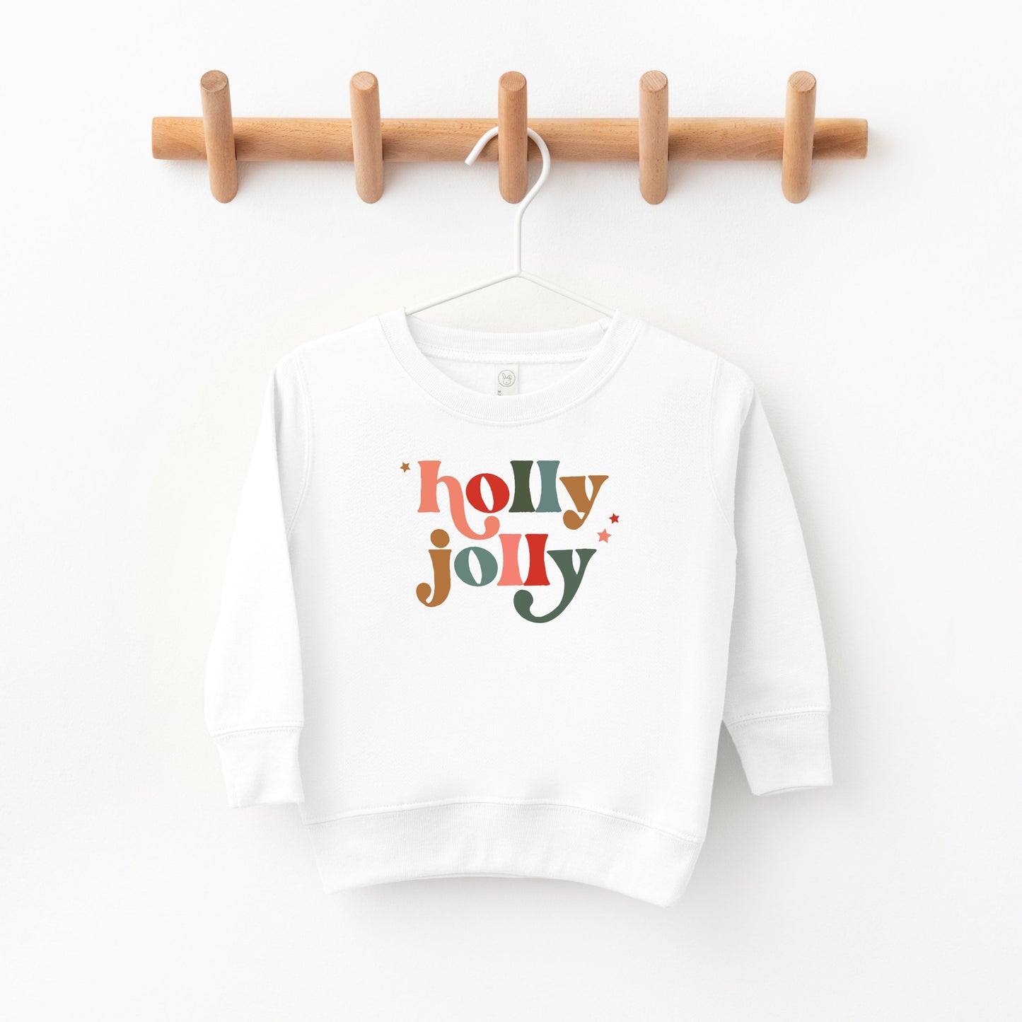 Holly Jolly Stars | Toddler Sweatshirt