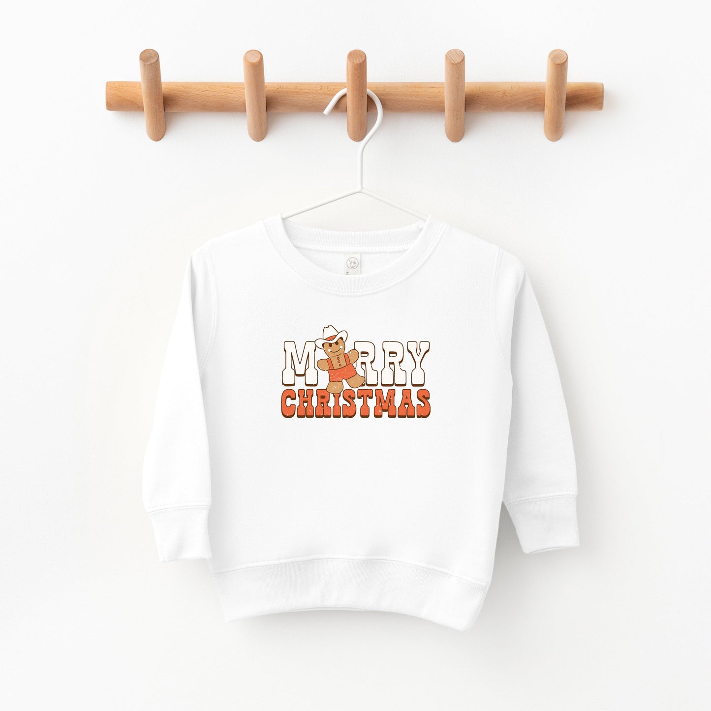 Merry Christmas Gingerbread | Toddler Sweatshirt