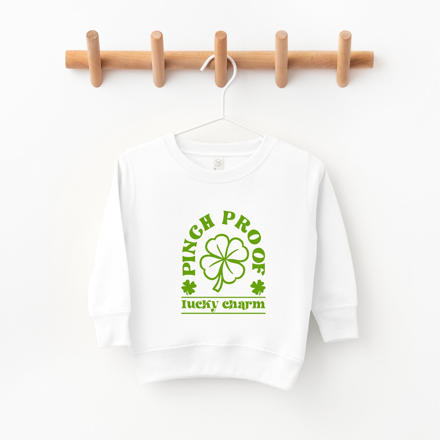Pinch Proof Lucky Charm | Toddler Sweatshirt