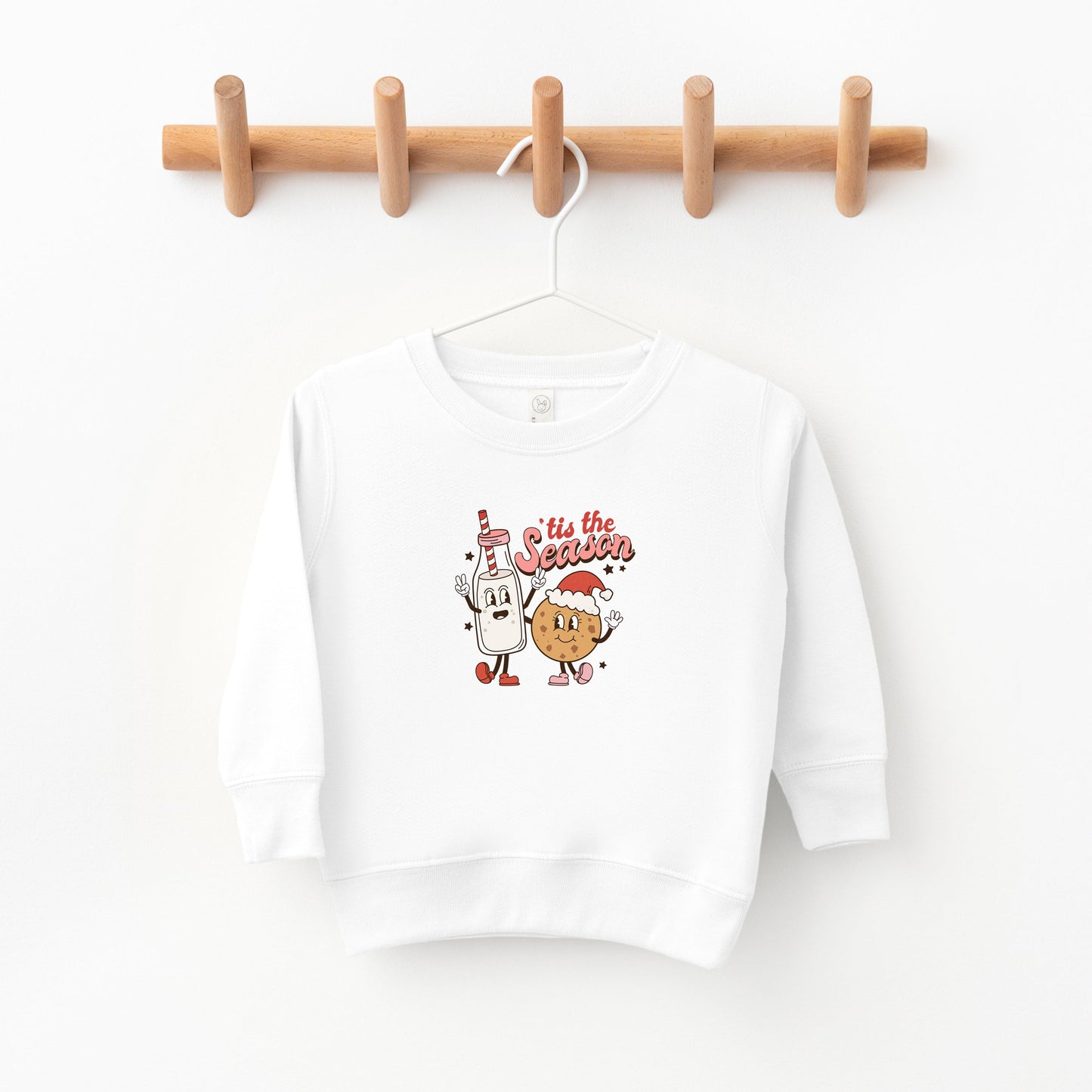Milk And Cookie Season | Toddler Sweatshirt