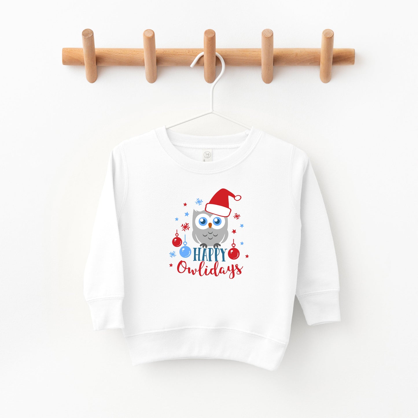 Happy Owlidays | Toddler Sweatshirt