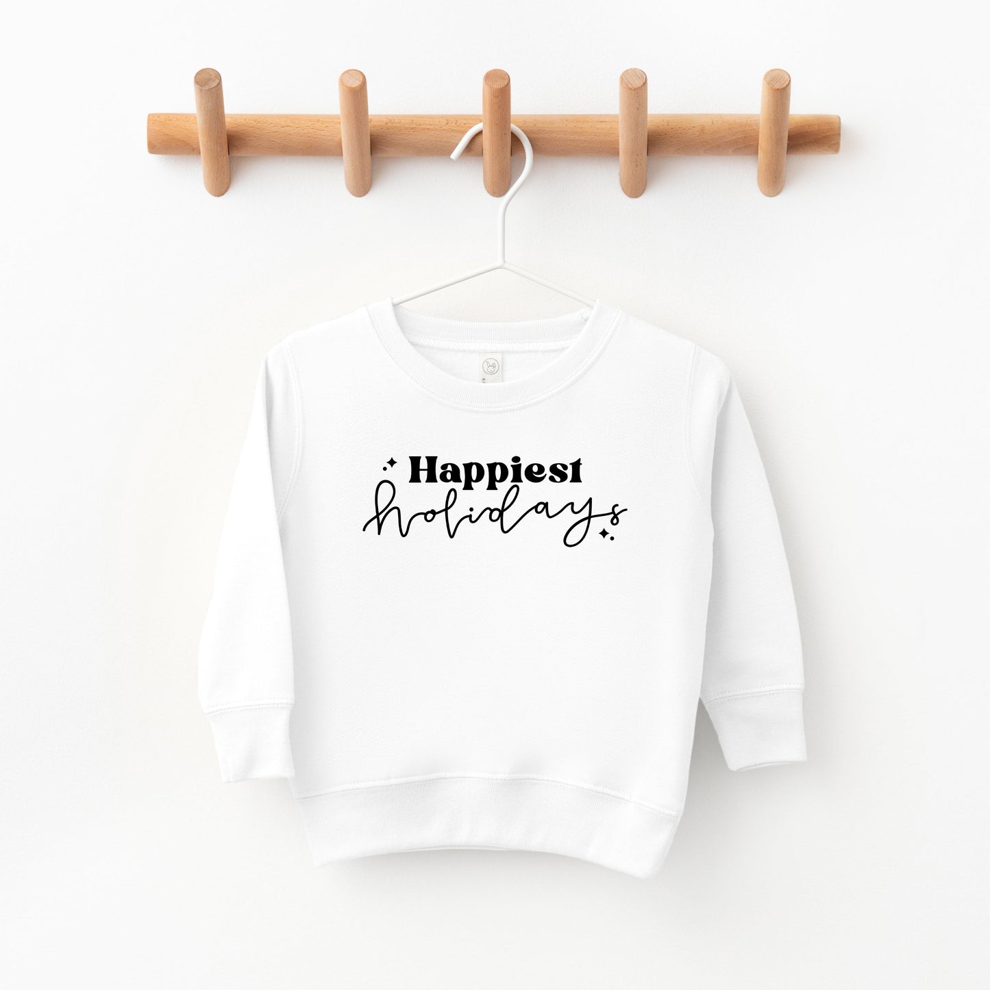 Happiest Holidays | Toddler Sweatshirt