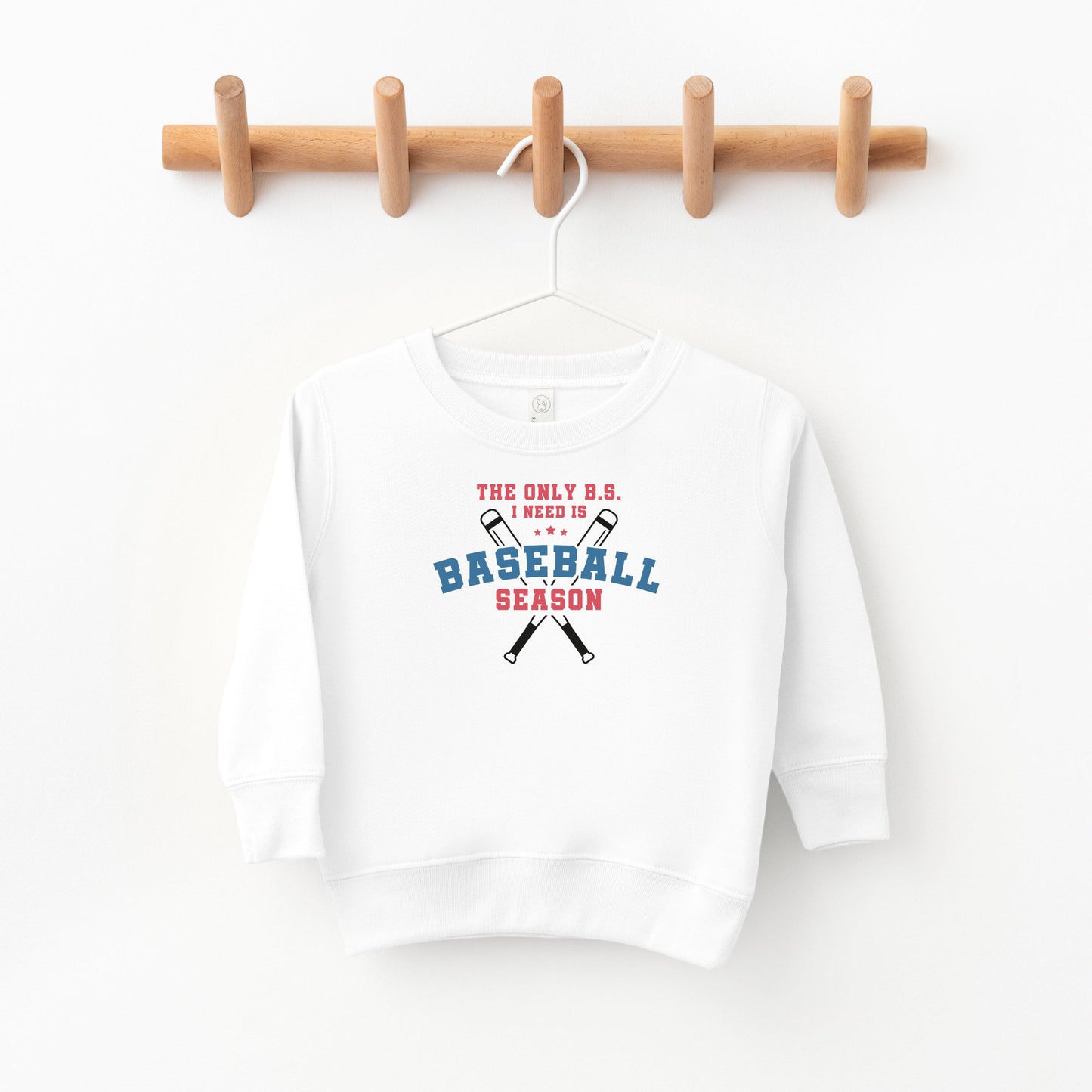 Baseball Season Bats | Toddler Sweatshirt