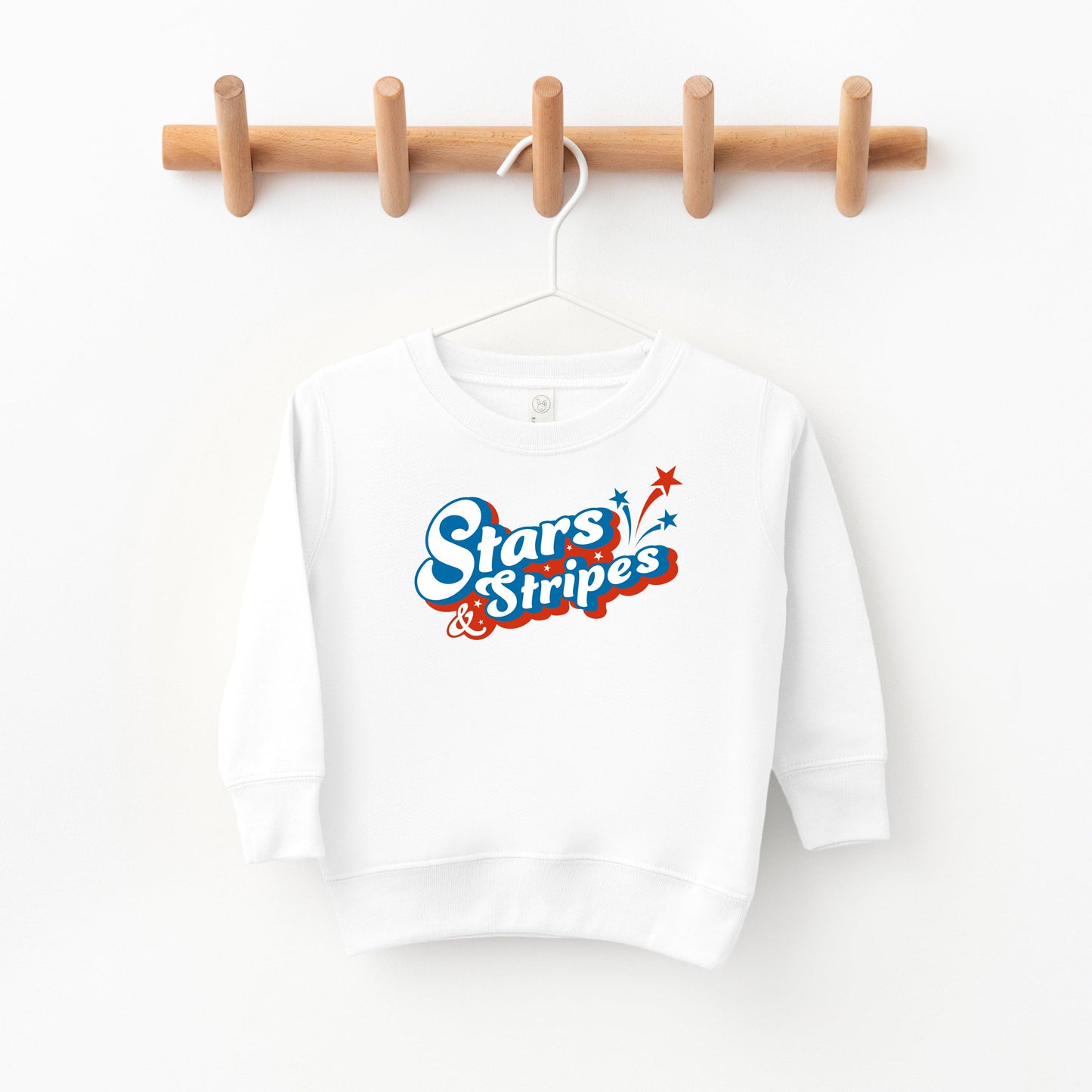 Stars and Stripes Firework | Toddler Sweatshirt