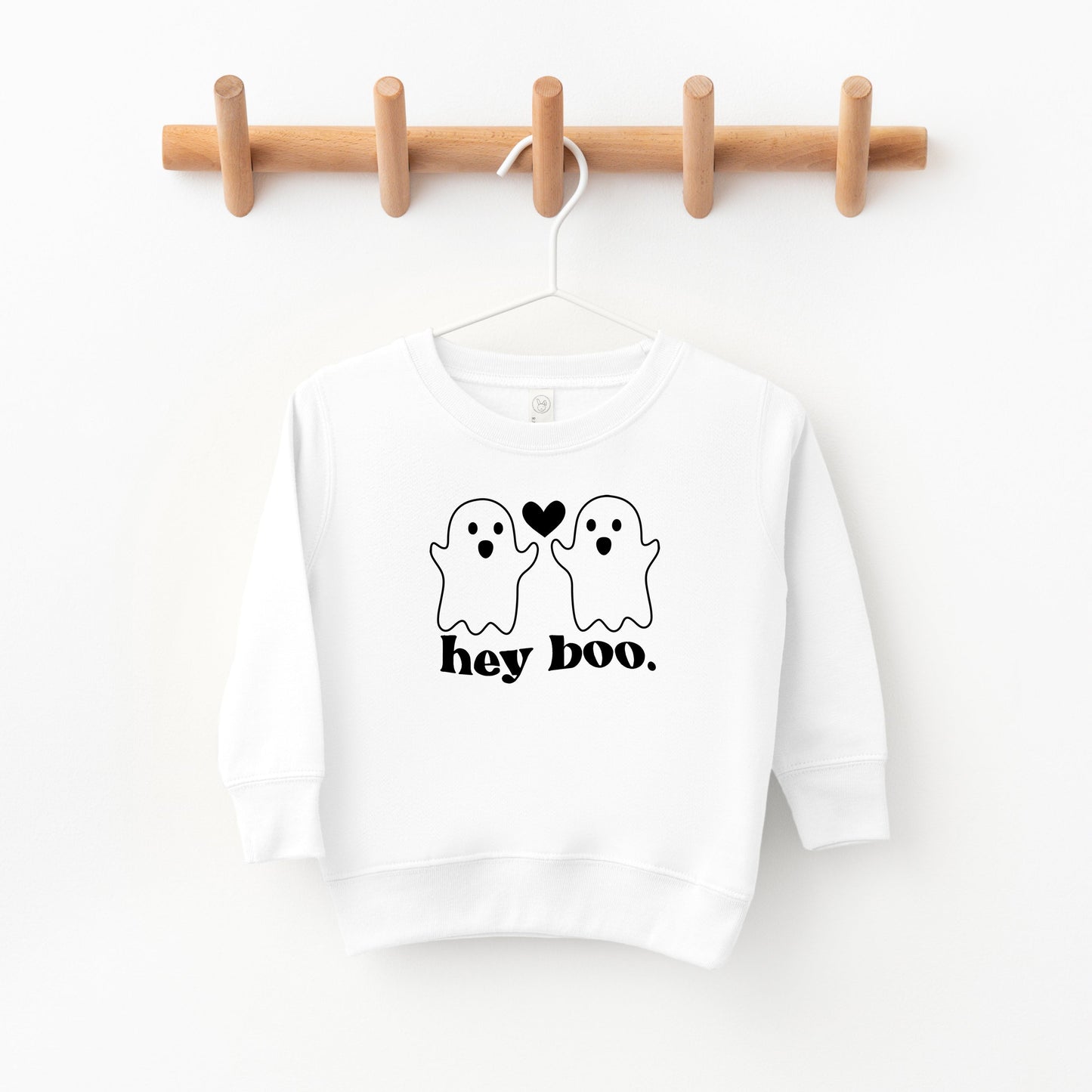 Ghosts Hey Boo | Toddler Sweatshirt