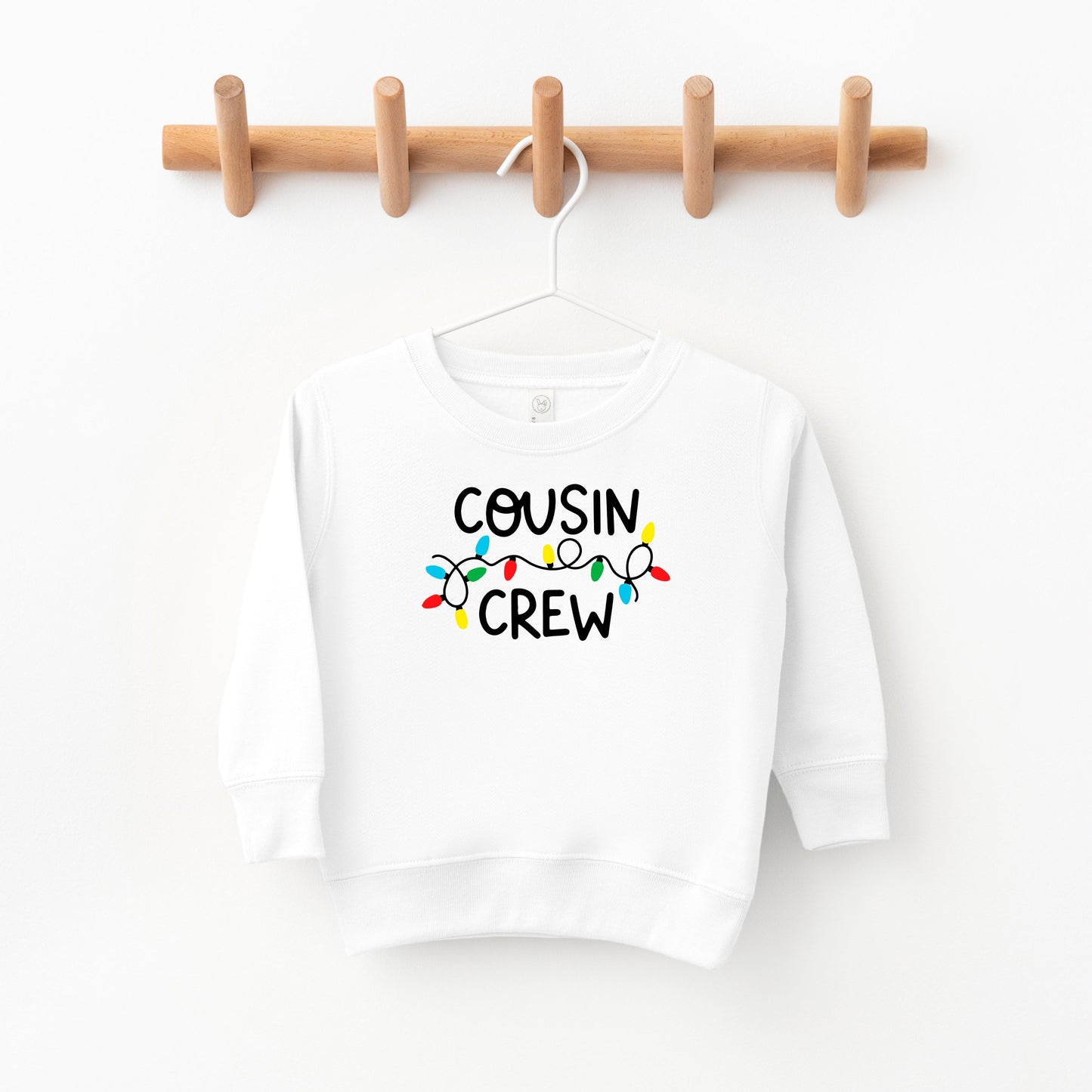 Cousin Crew Lights | Toddler Sweatshirt