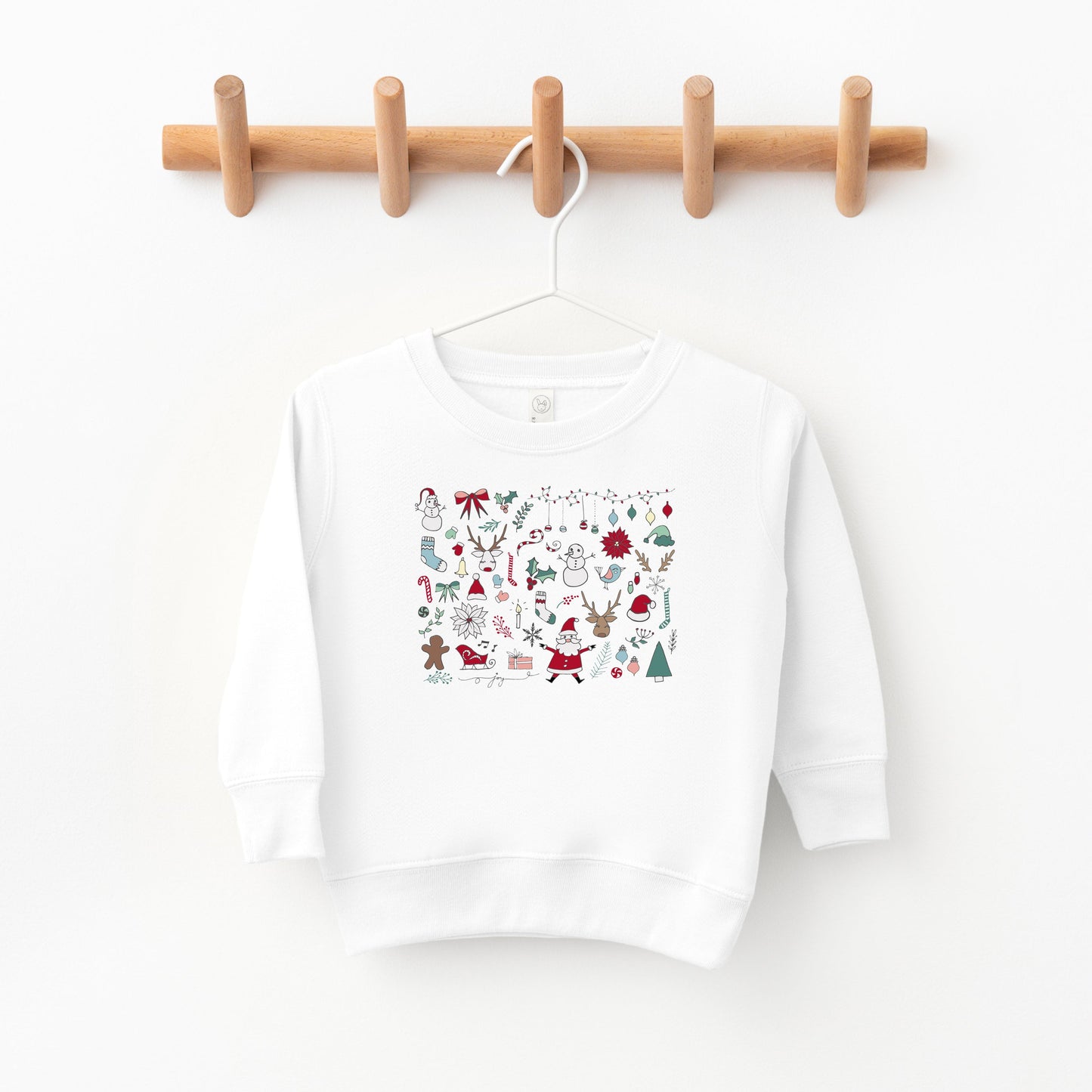 Christmas Doodles | Toddler Sweatshirt