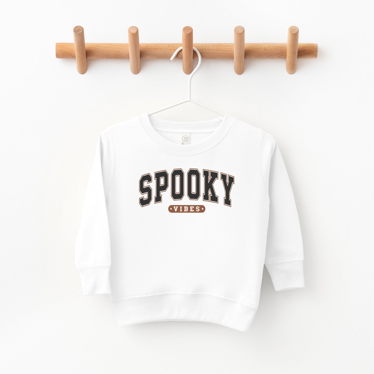 Varsity Spooky Vibes | Toddler Sweatshirt