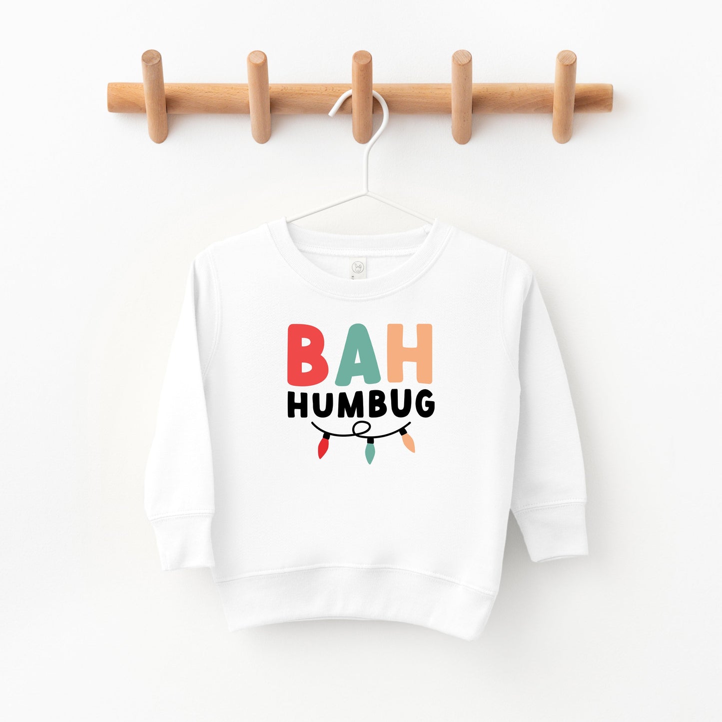 Bah Humbug Lights | Toddler Sweatshirt