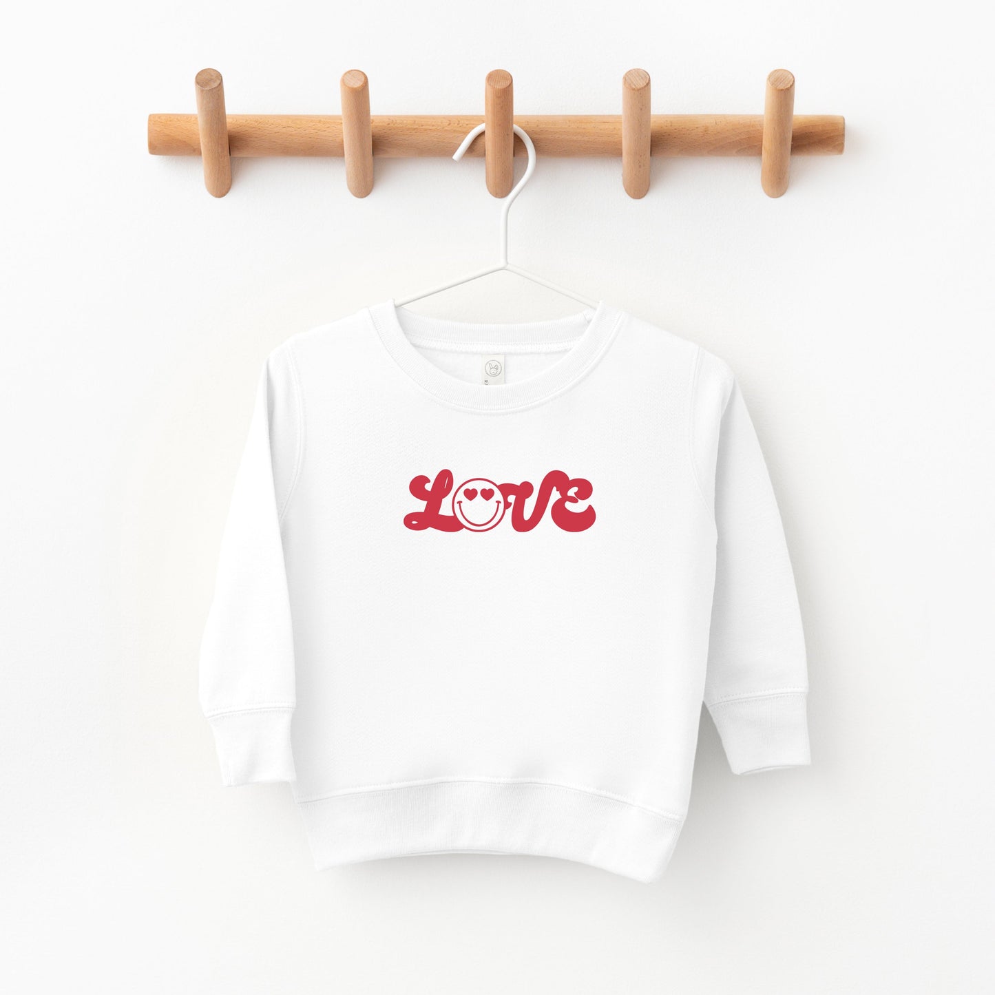 Love Smiley Face | Toddler Sweatshirt