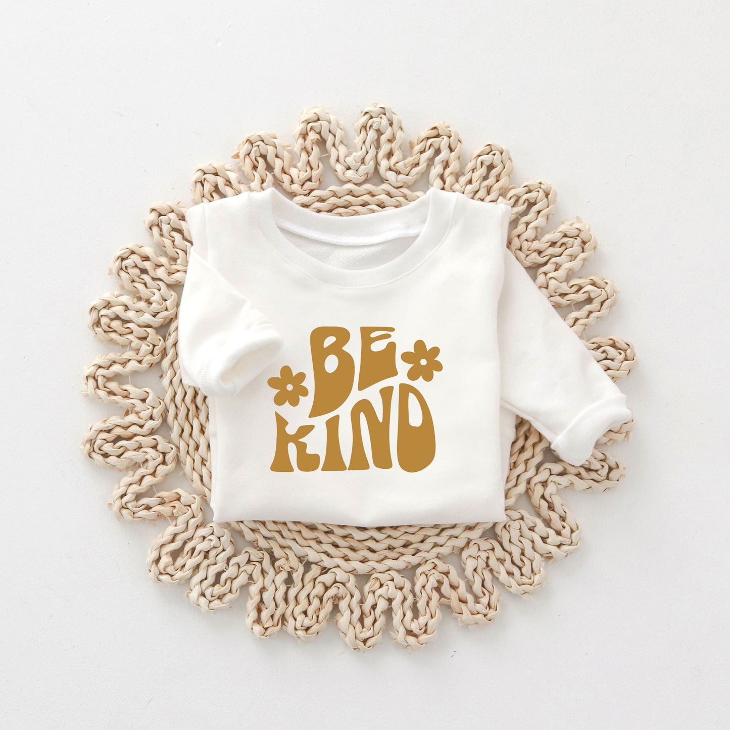 Be Kind Daisies | Toddler Sweatshirt