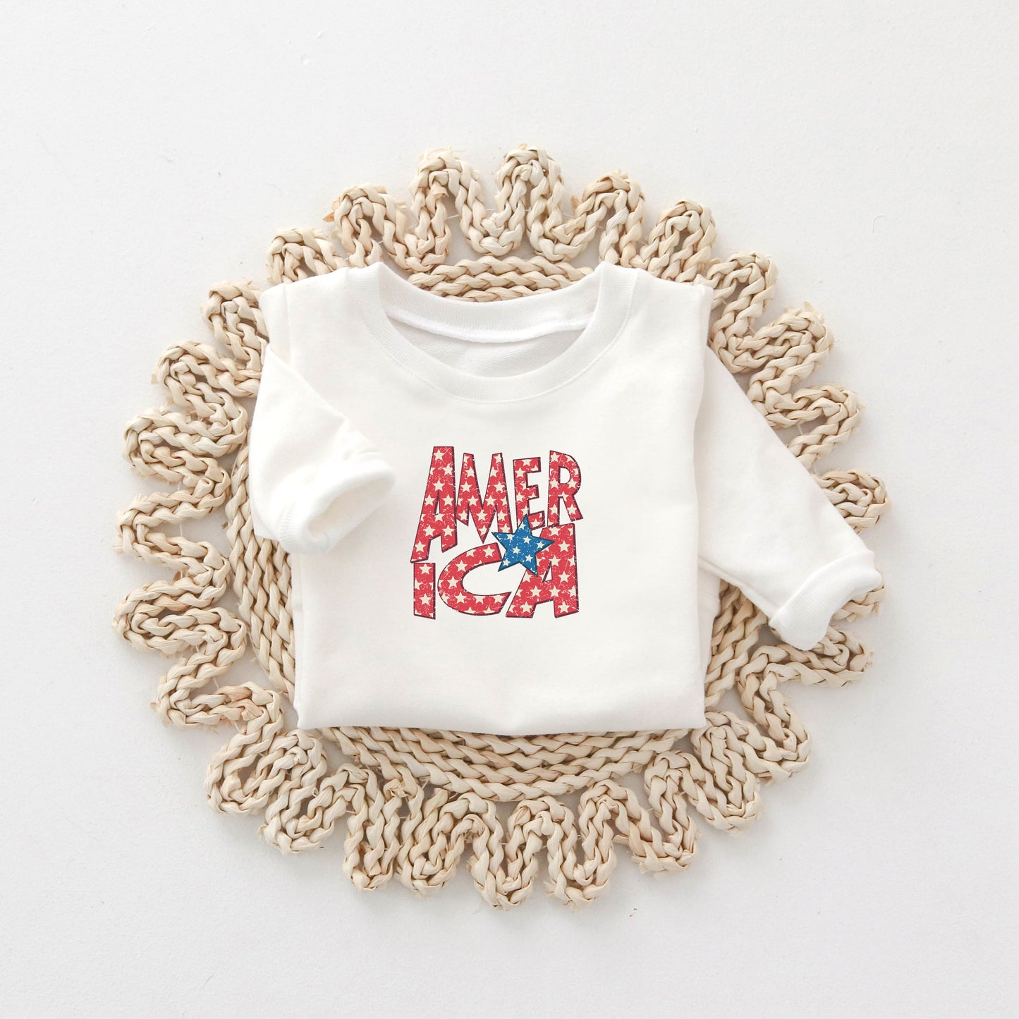 America Bold Stars | Toddler Sweatshirt