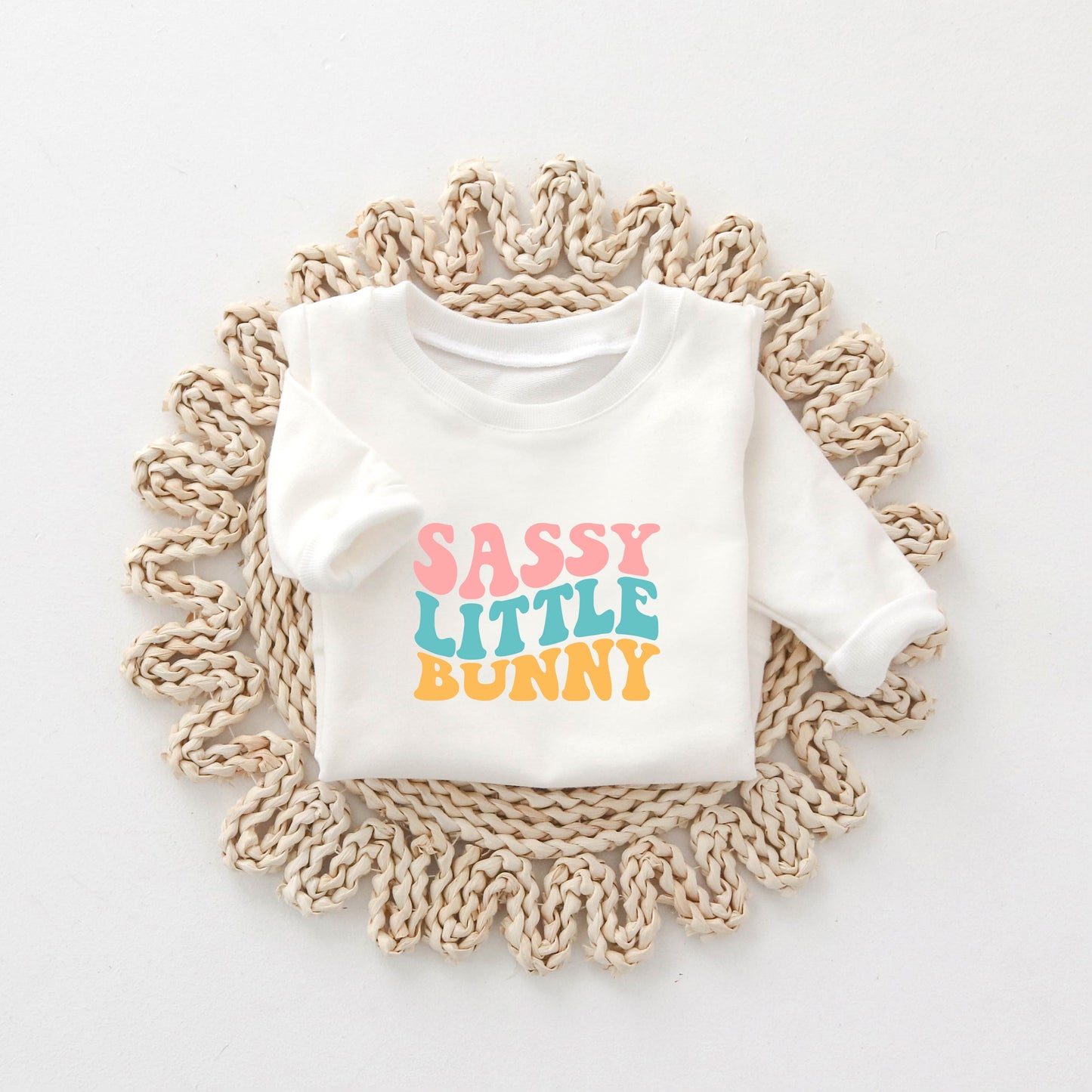 Sassy Little Bunny | Toddler Sweatshirt