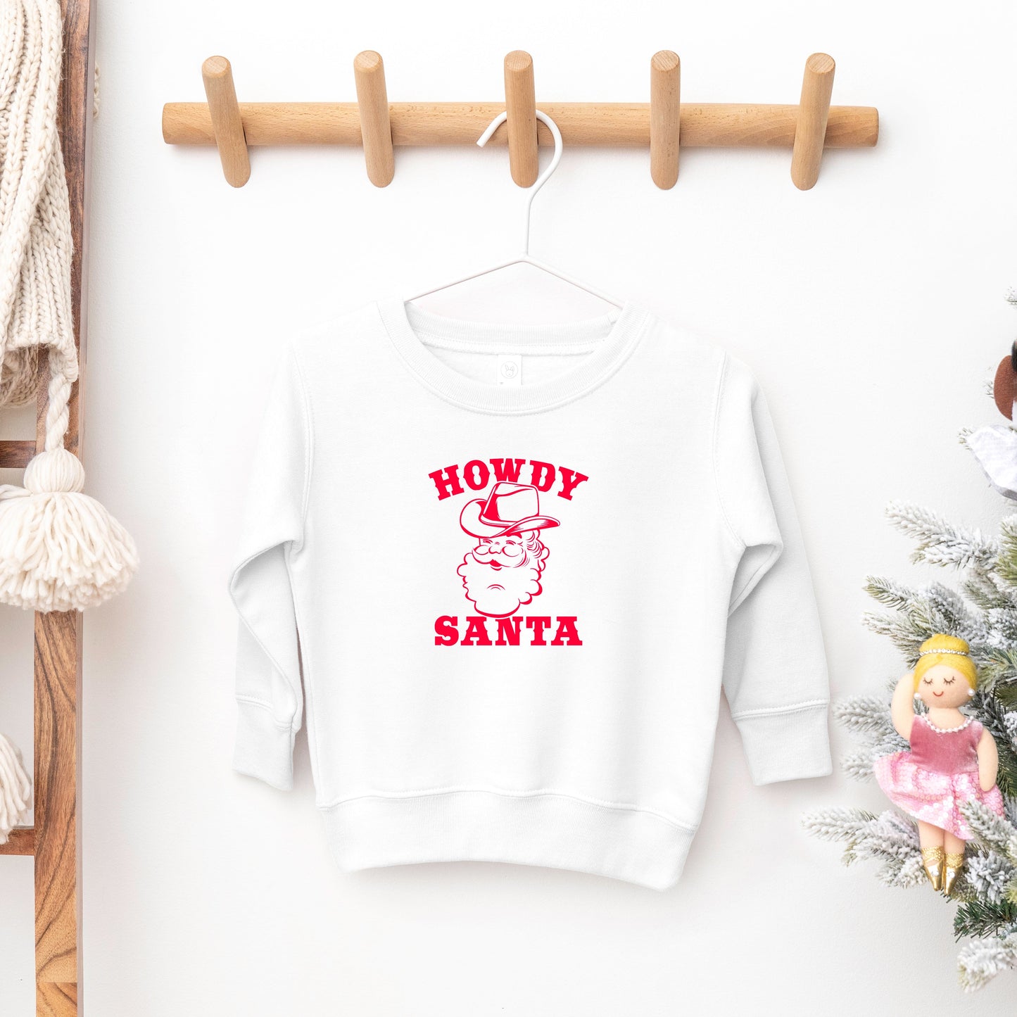 Howdy Santa Claus | Toddler Sweatshirt