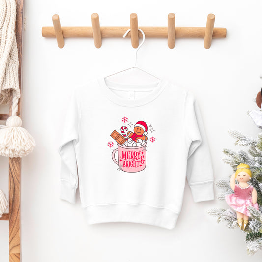 Merry And Bright Mug | Toddler Sweatshirt