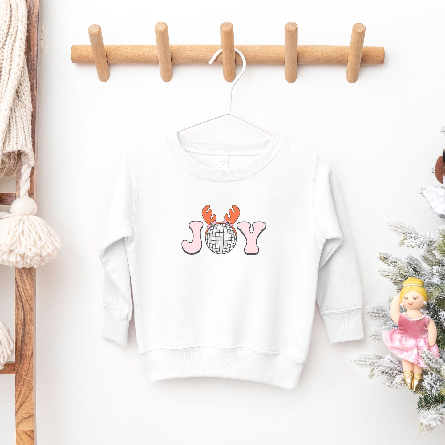 Joy Reindeer | Toddler Sweatshirt
