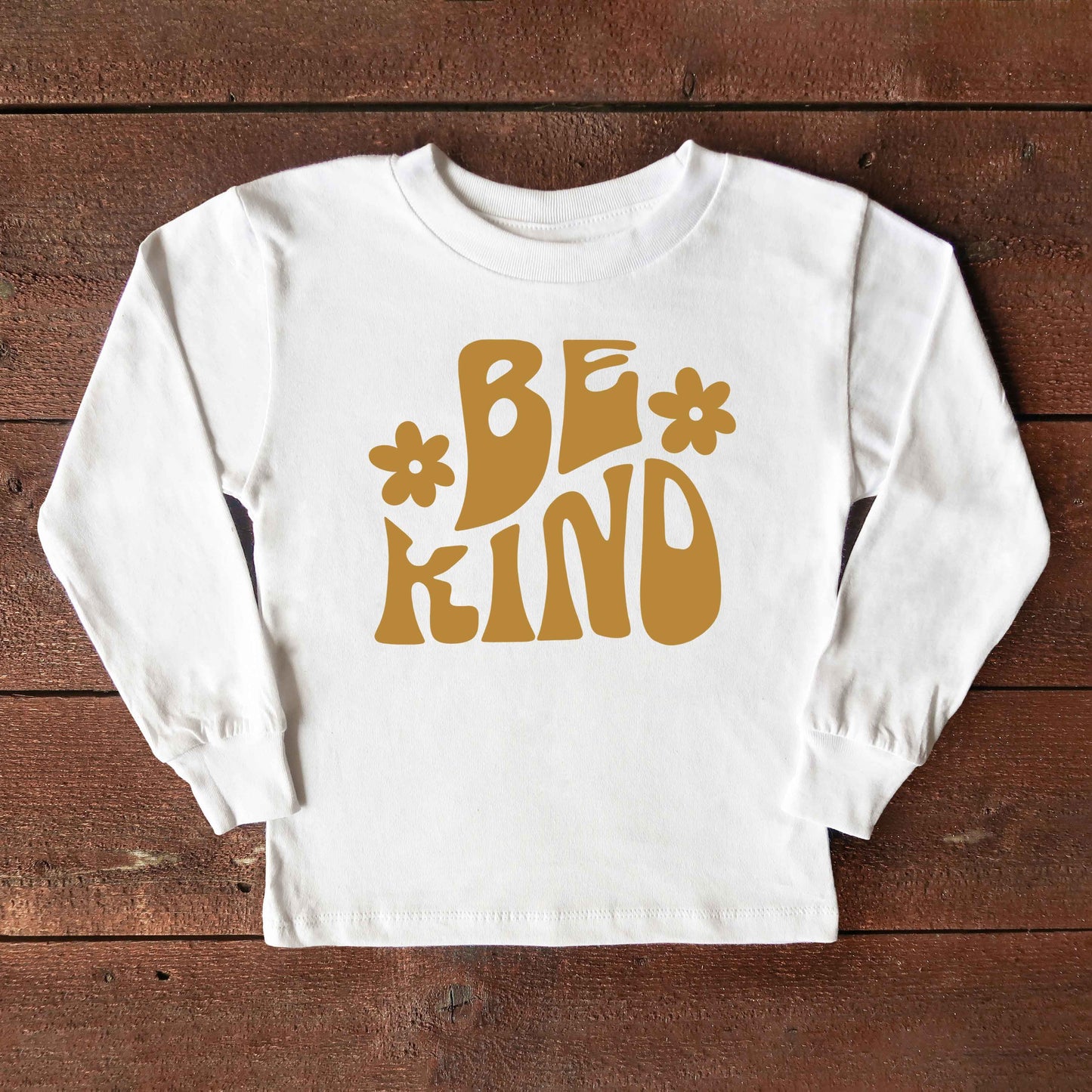 Be Kind Daisies | Youth Long Sleeve Tee