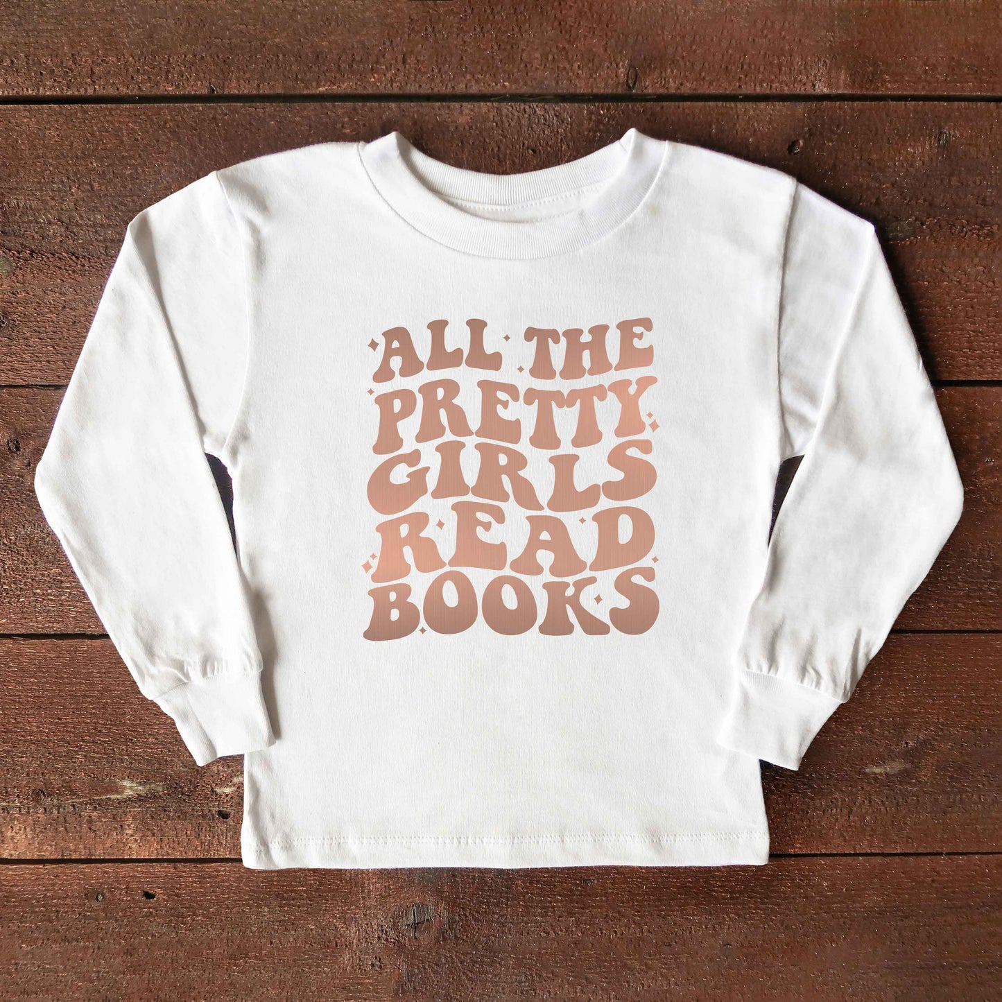 Pretty Girls Read Books | Youth Long Sleeve Tee