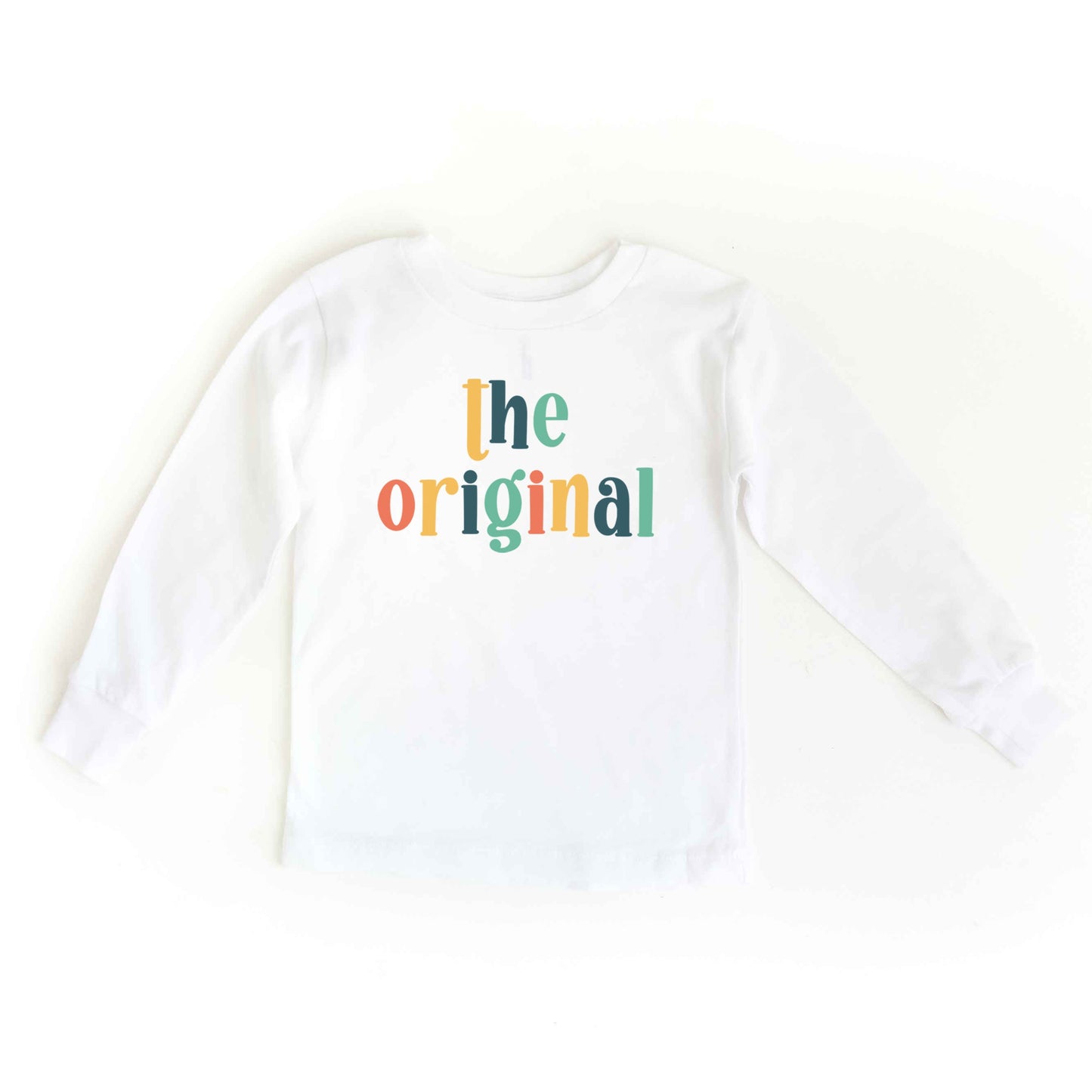 The Original Colorful | Toddler Graphic Long Sleeve Tee