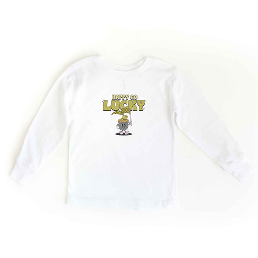 Happy Go Lucky Pot Of Gold | Toddler Long Sleeve Tee