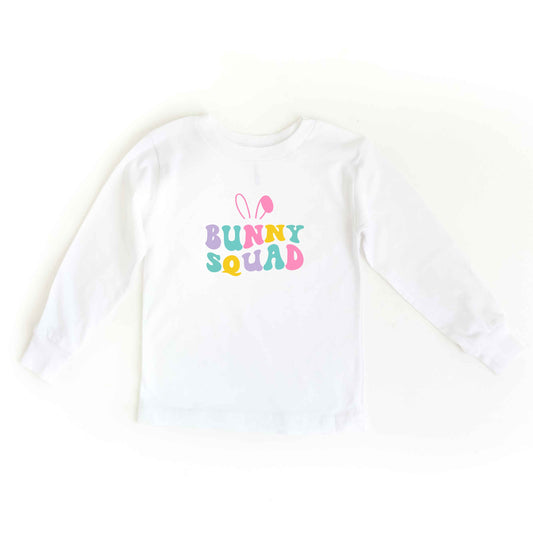 Bunny Squad Colorful | Youth Long Sleeve Tee