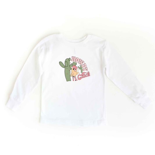 Howdy Chick | Youth Long Sleeve Tee