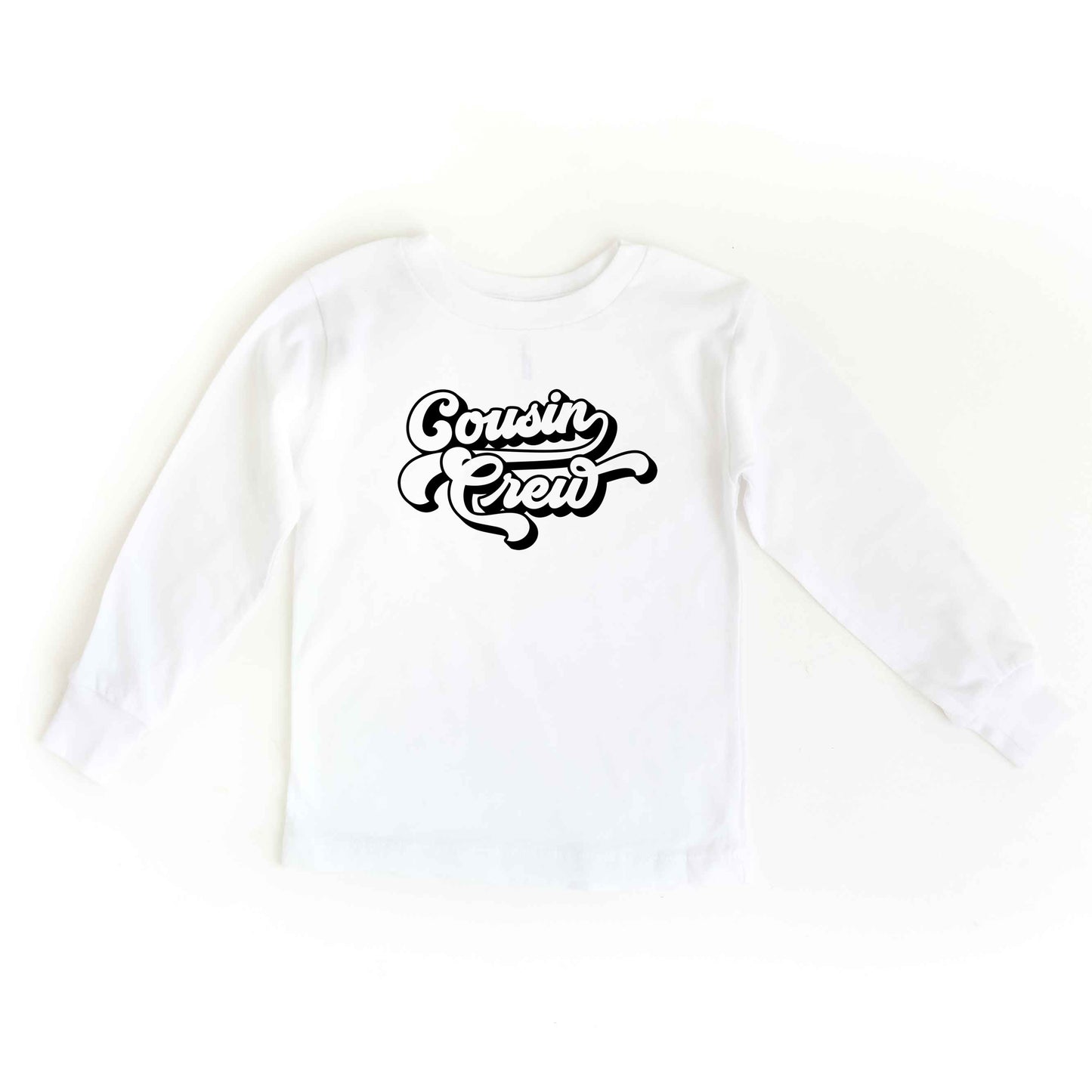 Retro Cousin Crew | Youth Long Sleeve Tee