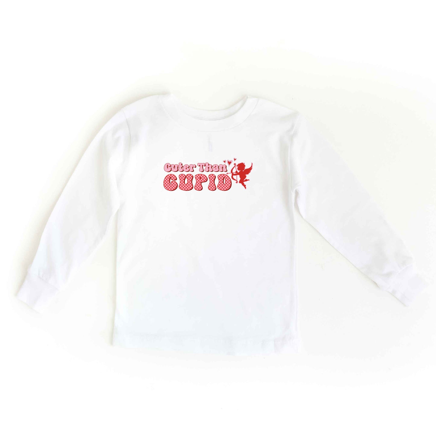 Cuter Than Cupid | Toddler Long Sleeve Tee