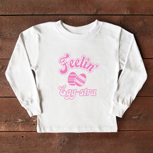 Feelin' Eggstra | Youth Long Sleeve Tee