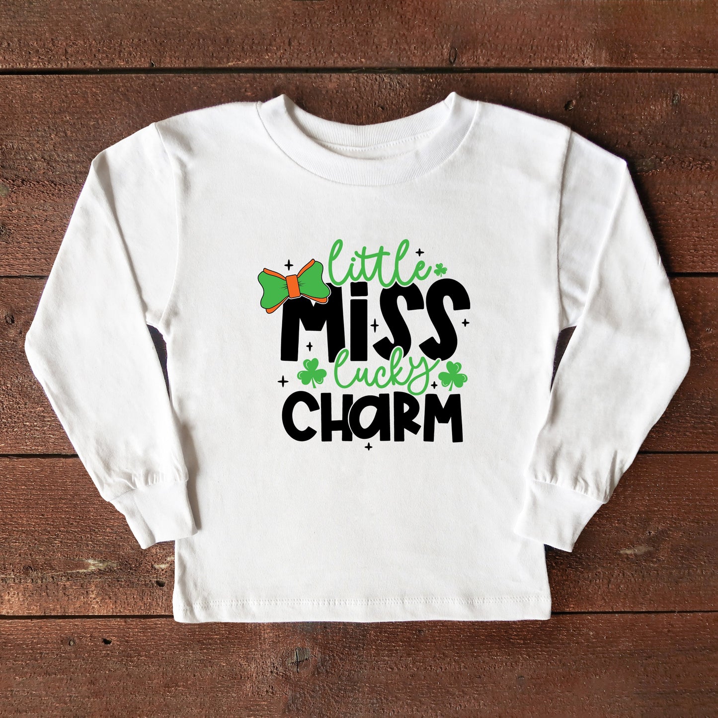 Little Miss Lucky Charm | Toddler Long Sleeve Tee