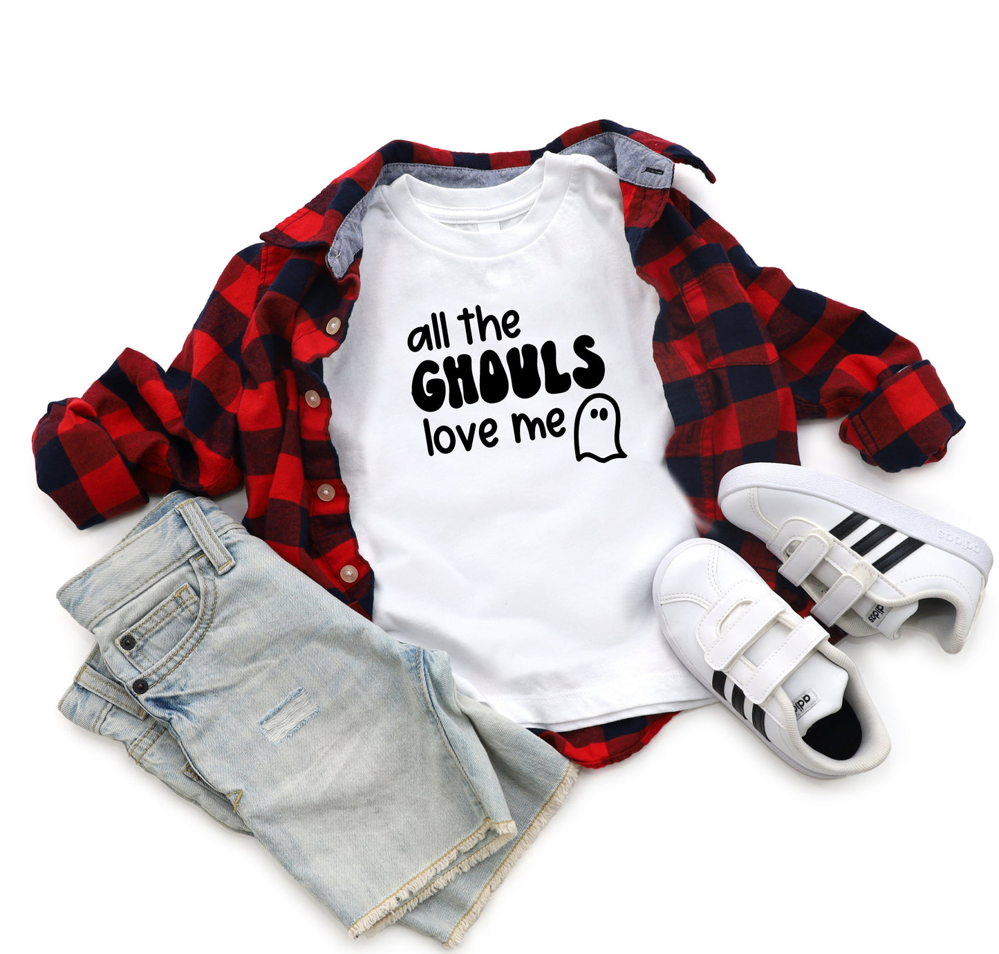 All The Ghouls Ghost | Youth Short Sleeve Crew Neck