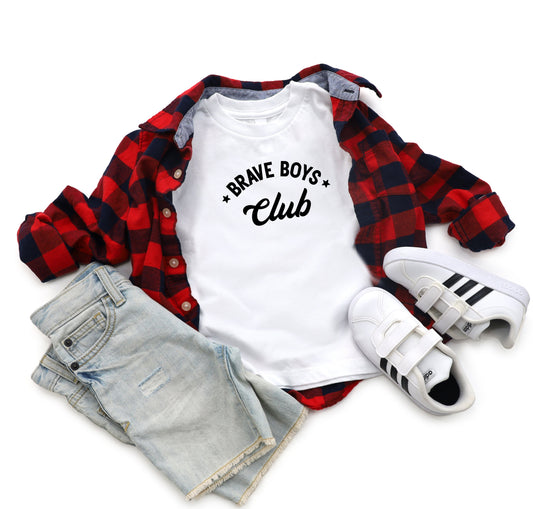 Brave Boys Club Stars | Youth Short Sleeve Crew Neck