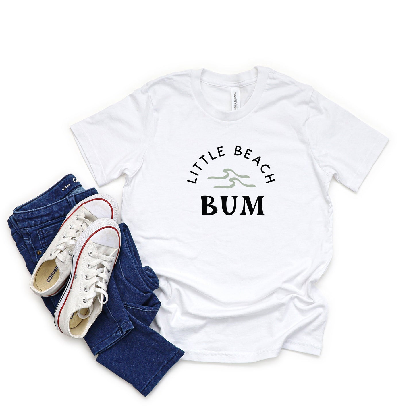 Little Beach Bum | Youth Short Sleeve Crew Neck