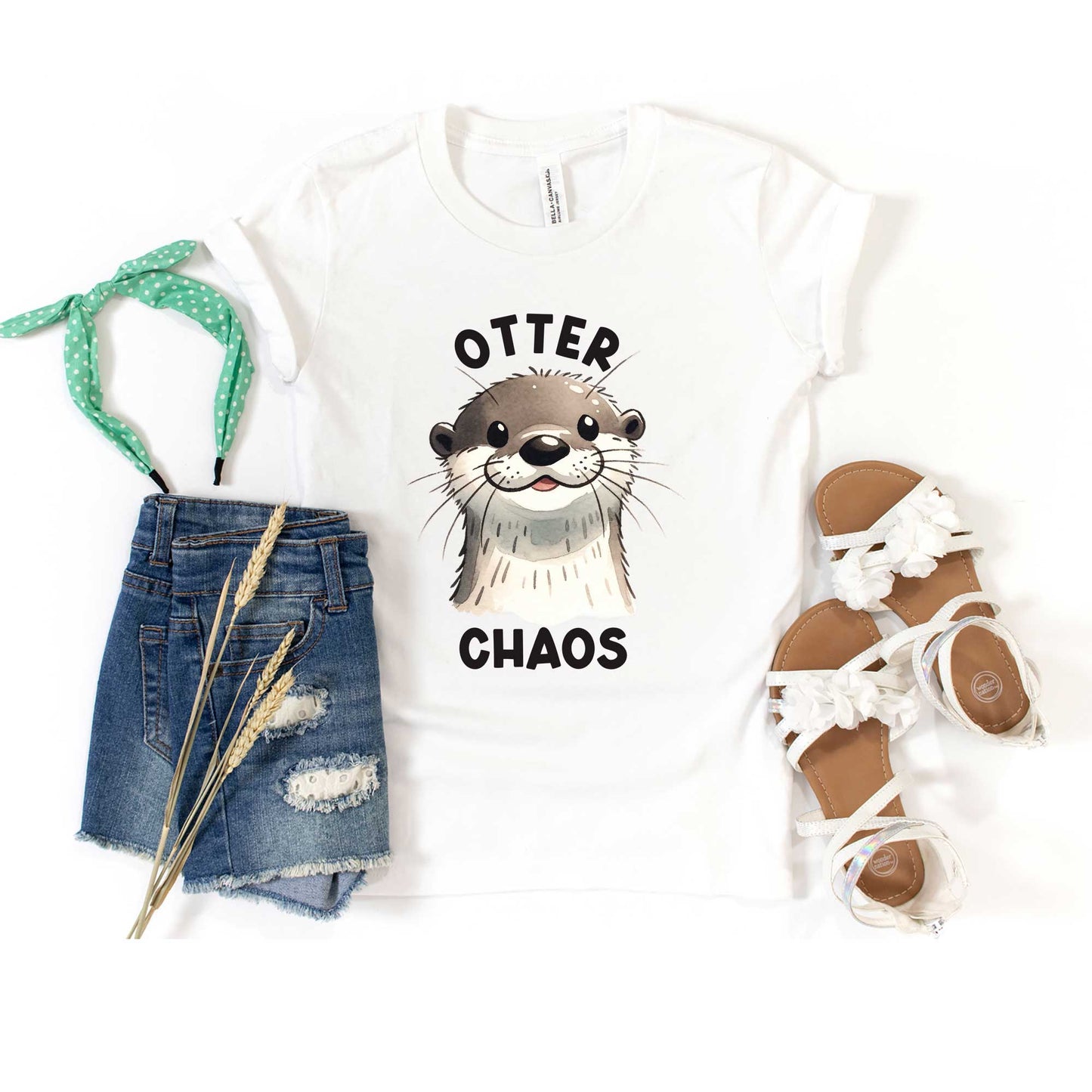 Otter Chaos | Toddler Graphic Short Sleeve Tee