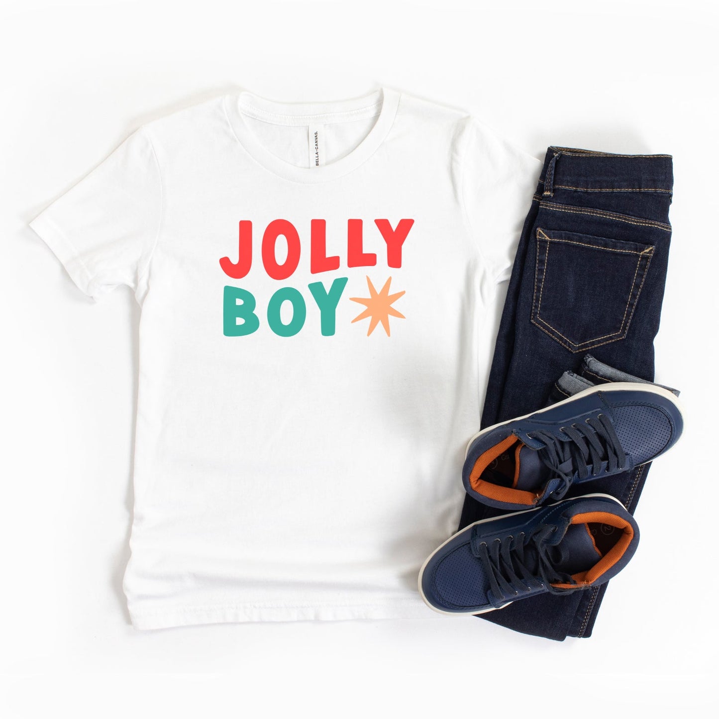 Jolly Boy Star | Youth Short Sleeve Crew Neck
