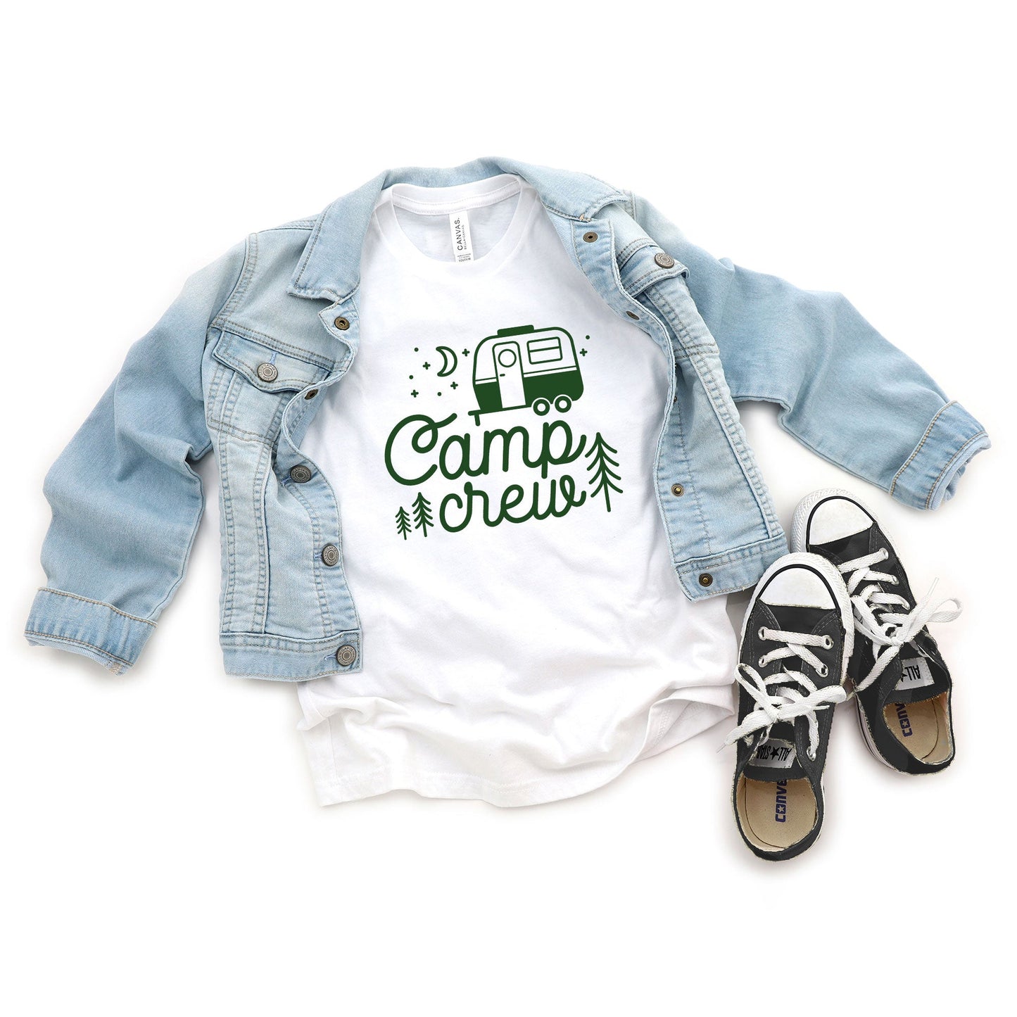 Camp Crew Camper | Youth Short Sleeve Crew Neck
