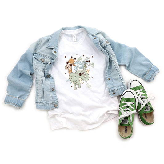 Wild One Animals | Youth Short Sleeve Crew Neck