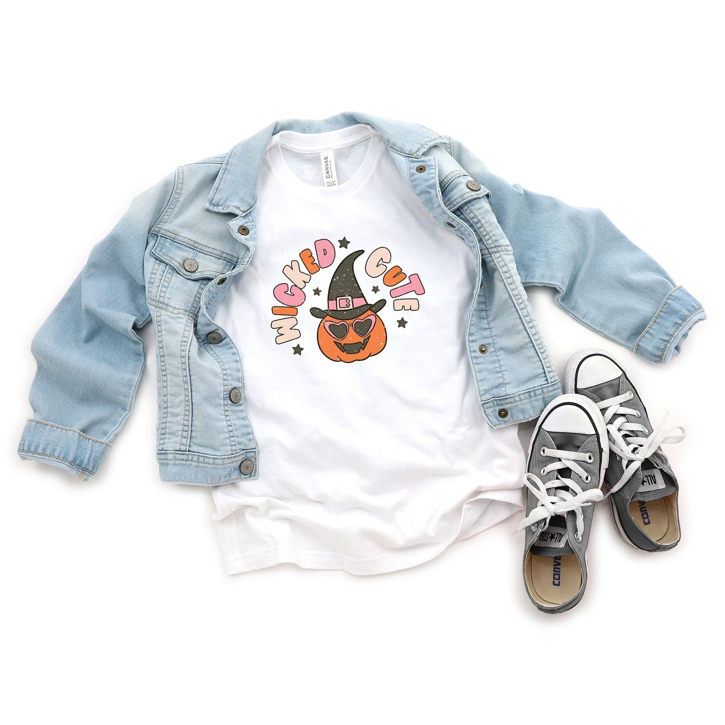 Wicked Cute Pumpkin | Youth Short Sleeve Crew Neck